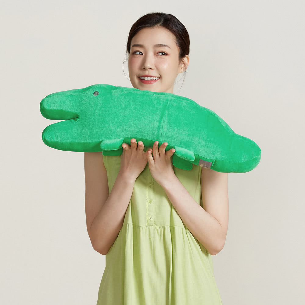 YVONNE 以旺傢飾 網路限定|鱷魚造型抱枕組(長抱枕+短 YVONNE 以旺傢飾 網路限定|鱷魚造型抱枕組(長抱枕+短