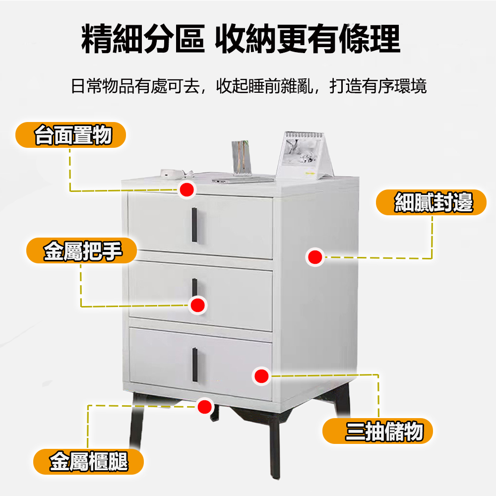 E家工廠 床頭櫃 三抽床頭櫃 床邊櫃 收納櫃 床邊桌 收納櫃 E家工廠 床頭櫃 三抽床頭櫃 床邊櫃 收納櫃 床邊桌 收納櫃