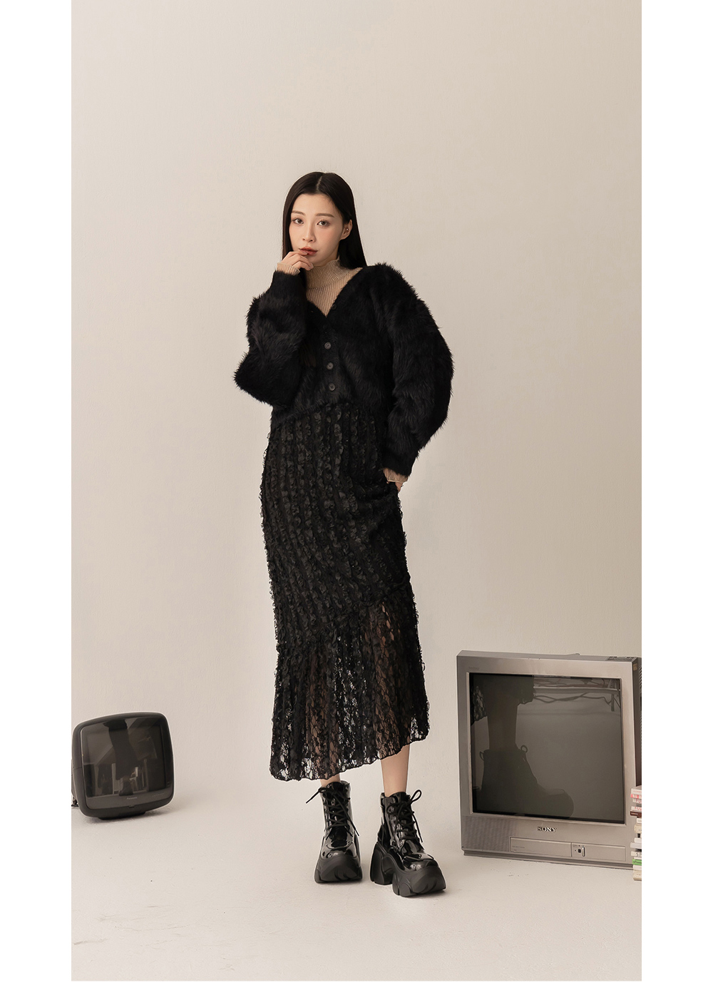 amai 時尚個性街頭風厚底短靴 短靴 短筒靴 厚底靴 機車 amai 時尚個性街頭風厚底短靴 短靴 短筒靴 厚底靴 機車