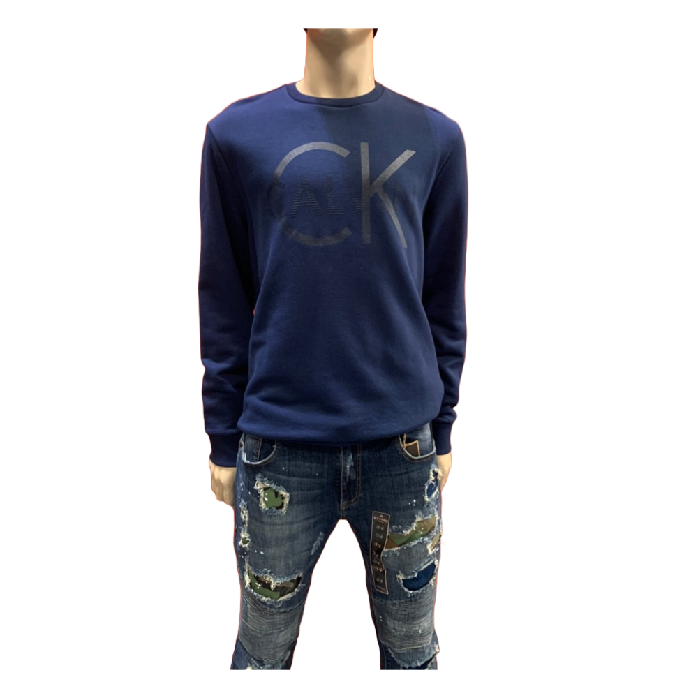 Calvin Klein CK 圓領大學T 保暖長袖上衣 厚 Calvin Klein CK 圓領大學T 保暖長袖上衣 厚