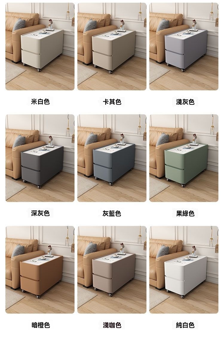 XYG 沙發邊櫃巖板邊幾輕奢客廳側邊桌可移動角幾儲物櫃床頭櫃 XYG 沙發邊櫃巖板邊幾輕奢客廳側邊桌可移動角幾儲物櫃床頭櫃