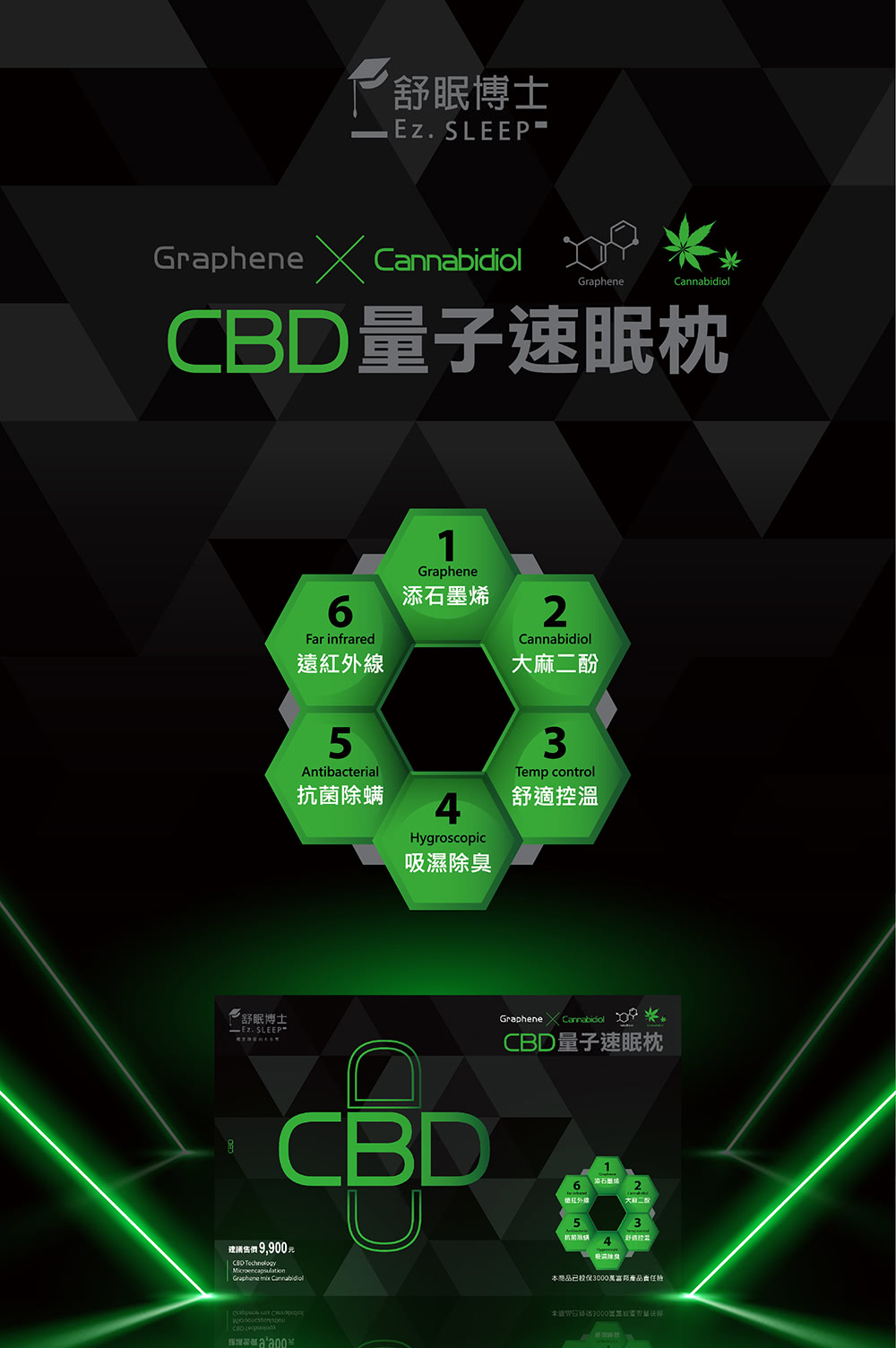 Ez.SLEEP 舒眠博士 CBD量子速眠枕好評推薦 Ez.SLEEP 舒眠博士 CBD量子速眠枕好評推薦