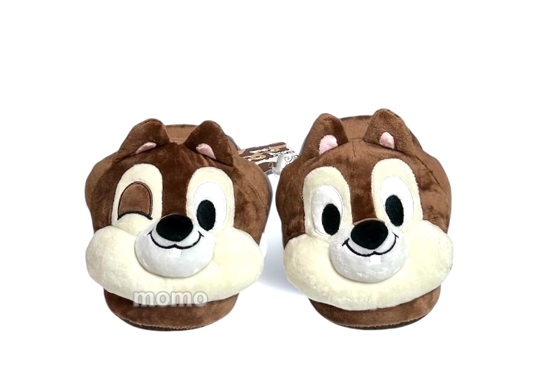 Disney 迪士尼 瞇眼奇奇-絨毛室內拖鞋-25CM 推薦 Disney 迪士尼 瞇眼奇奇-絨毛室內拖鞋-25CM 推薦