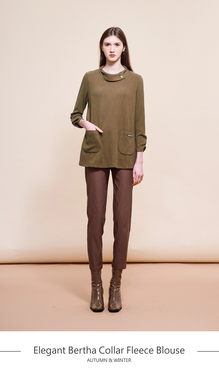TOWN’WEAR 棠葳 百搭磨毛長版上衣 2色(女上衣/女 TOWN’WEAR 棠葳 百搭磨毛長版上衣 2色(女上衣/女
