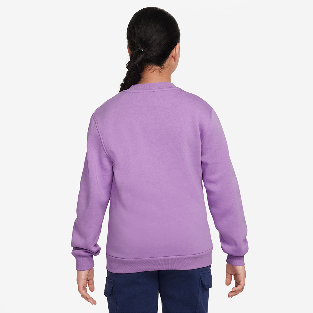 NIKE 耐吉 長袖上衣 童裝 女童 大童 大學T 磨毛 K NIKE 耐吉 長袖上衣 童裝 女童 大童 大學T 磨毛 K
