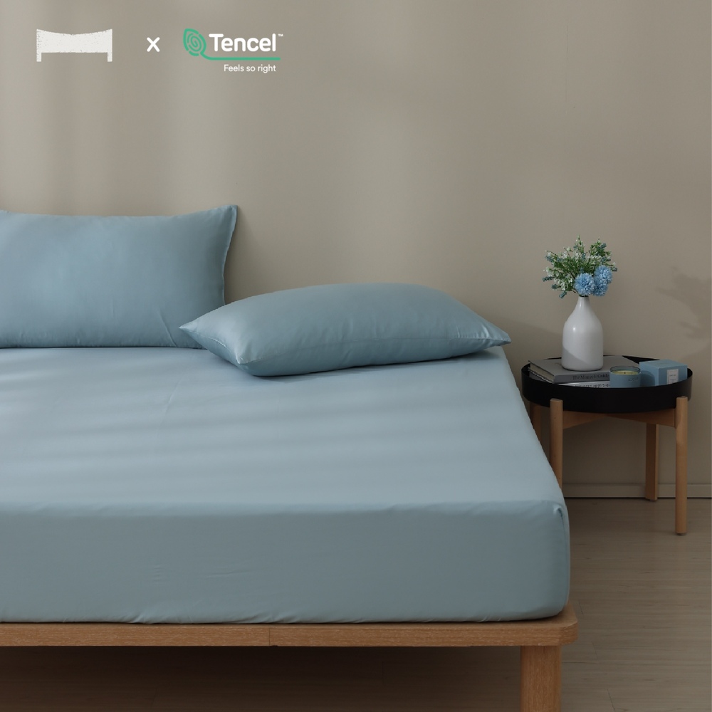 UN# 60支 100%萊賽爾天絲 床包枕套組-雙人特大(多 UN# 60支 100%萊賽爾天絲 床包枕套組-雙人特大(多