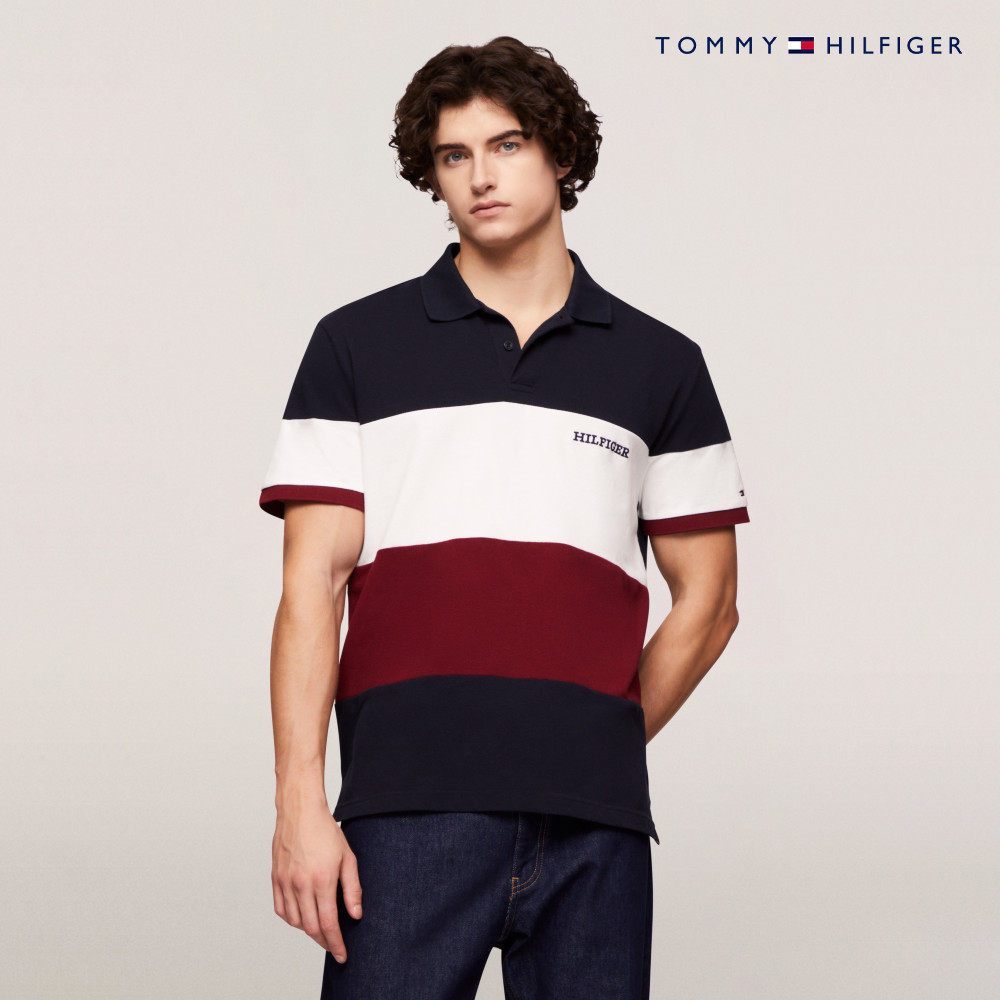 Tommy Hilfiger 官方旗艦館 拼色標準版型 Po Tommy Hilfiger 官方旗艦館 拼色標準版型 Po