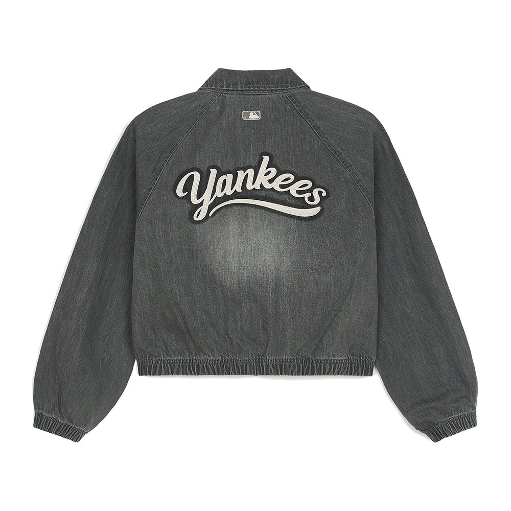 MLB 女版牛仔丹寧夾克 Varsity系列 紐約洋基隊(3 MLB 女版牛仔丹寧夾克 Varsity系列 紐約洋基隊(3