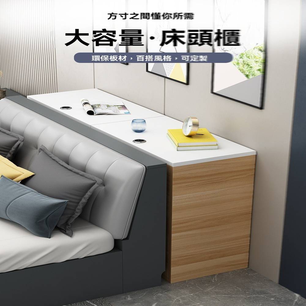 尚品優家具坊 180*40*40cm(床頭櫃 簡約床頭櫃 夾 尚品優家具坊 180*40*40cm(床頭櫃 簡約床頭櫃 夾