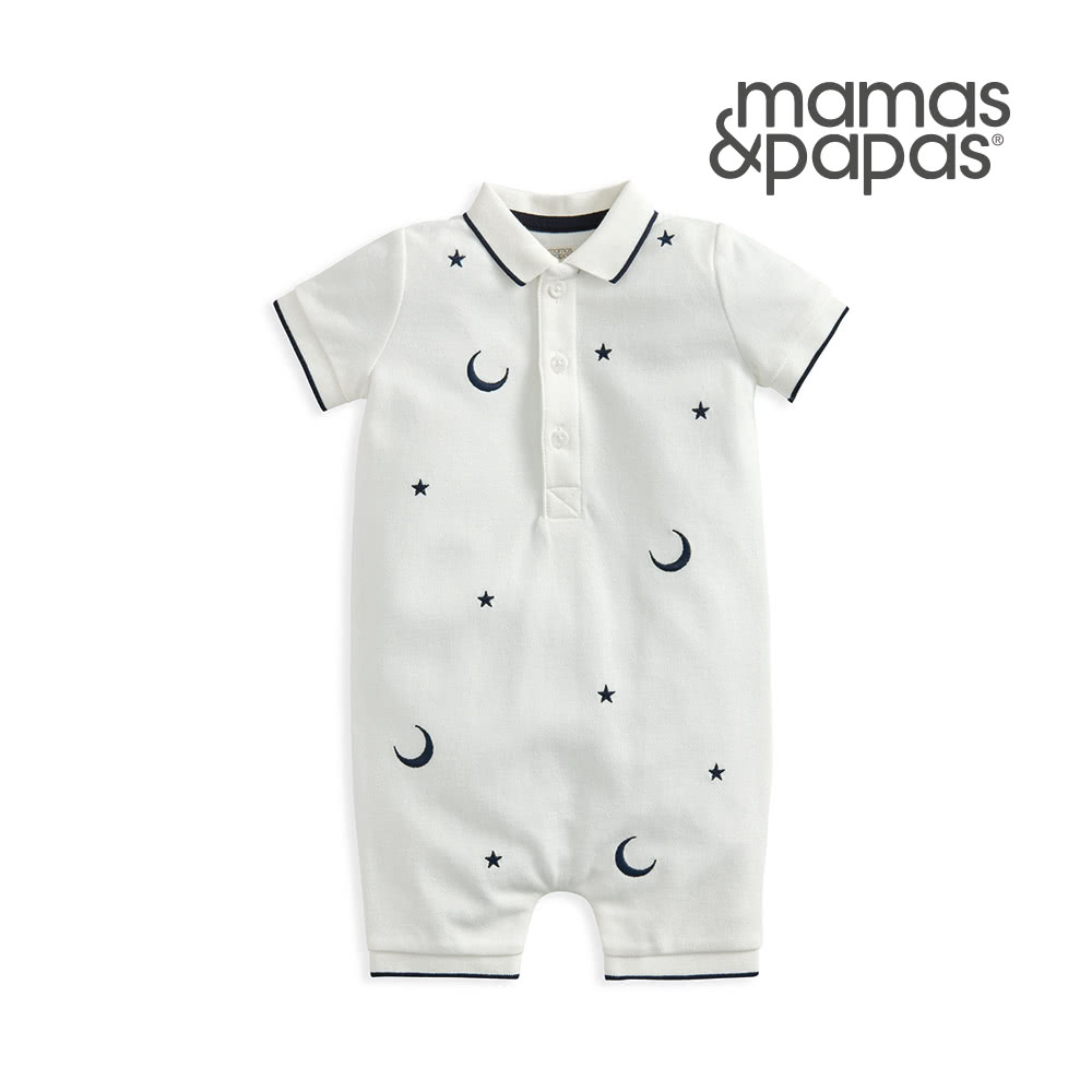 Mamas & Papas 星月峽灣-短袖連身寬褲(4種尺寸 Mamas & Papas 星月峽灣-短袖連身寬褲(4種尺寸