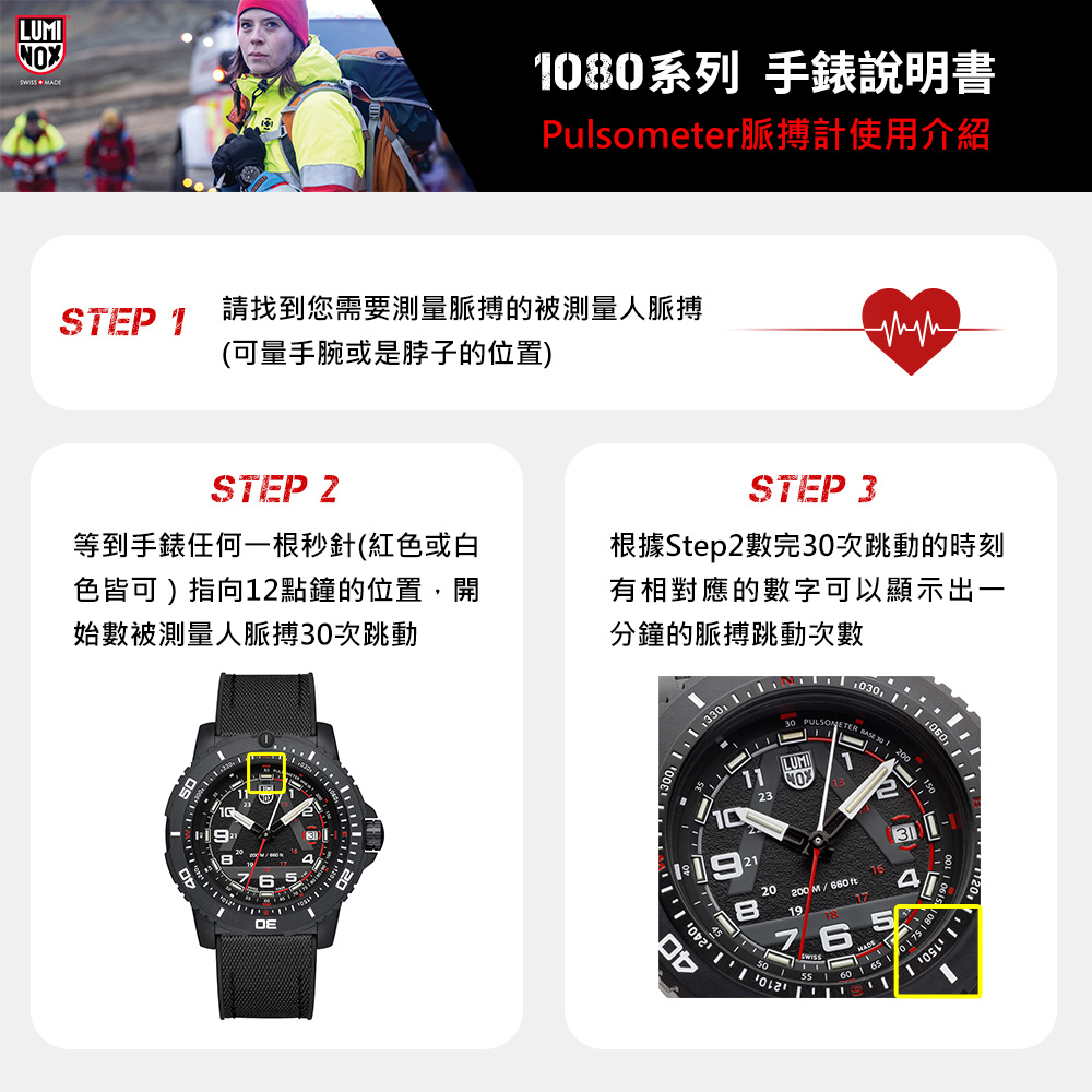 LUMINOX 雷明時】ICE-SAR ARCTIC 冰島搜救隊系列(極地藍/1083) - momo