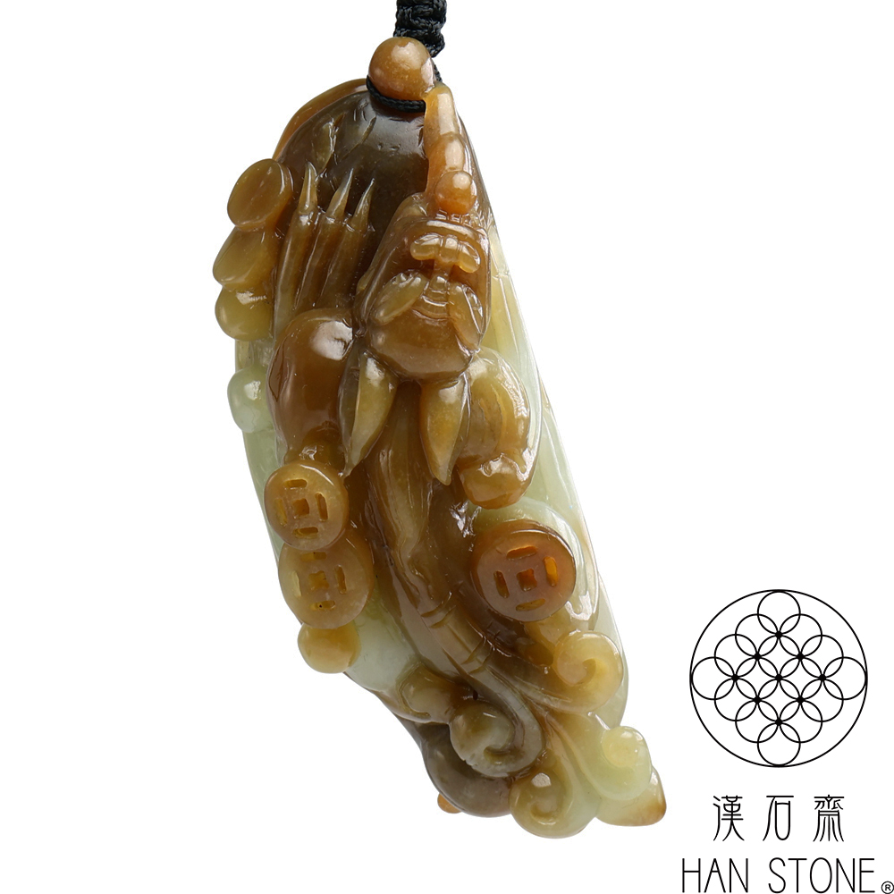 漢石齋】天然和田玉貔貅玉佩手把件白玉帶糖(34*88*30mm) - momo購物網