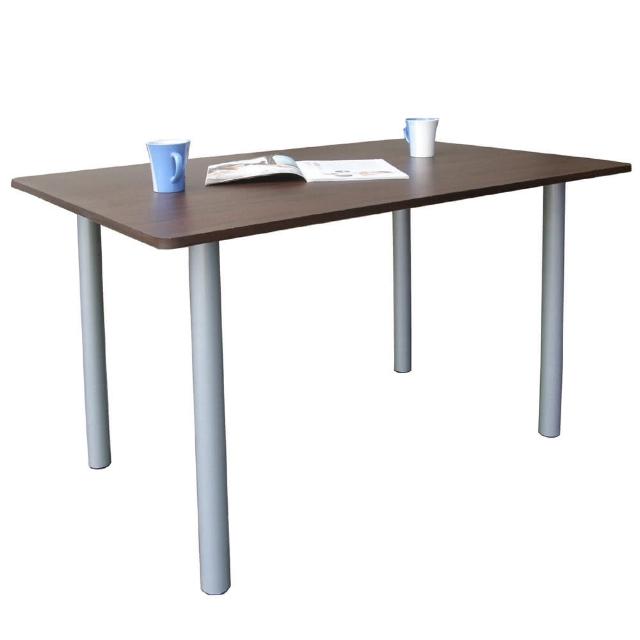 【美佳居】桌面(深60x寬120-公分)工作桌-書桌-電腦桌-會議桌(深胡桃木色)