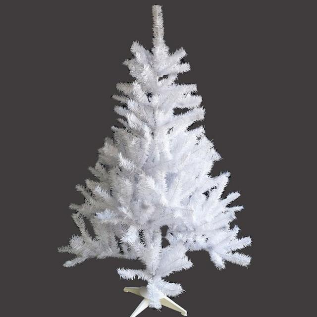 【聖誕裝飾特賣】台灣製豪華型3呎-3尺(90cm夢幻白色聖誕樹 裸樹-不含飾品不含燈)