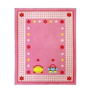 【范登伯格】妮荷寶貝玩樂遊戲毯-粉色小花(100x130cm)
