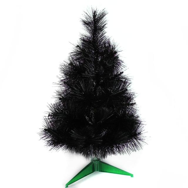 【聖誕裝飾品特賣】台灣製2尺-2呎(60cm特級黑色松針葉聖誕樹裸樹 不含飾品 不含燈)