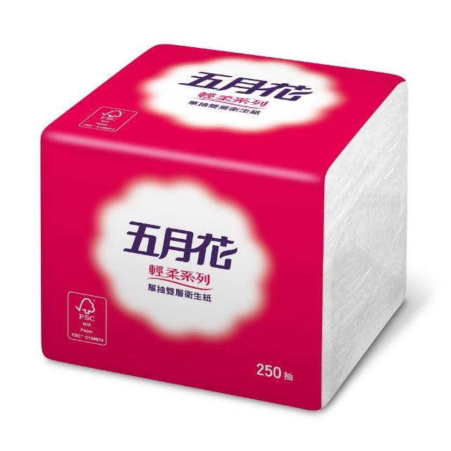 【五月花】單抽式衛生紙 250抽x48包-箱