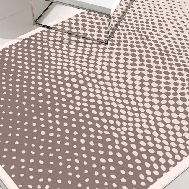 【范登伯格】夏蔓柔光絲質感地毯-漸層棕(160x230cm)