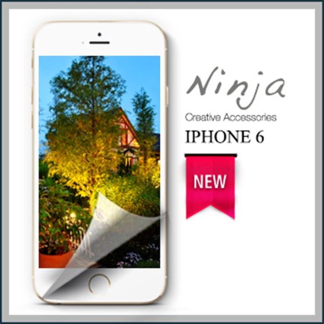 【東京御用Ninja】iPhone 6專用4.7吋高透防刮無痕螢幕保護貼