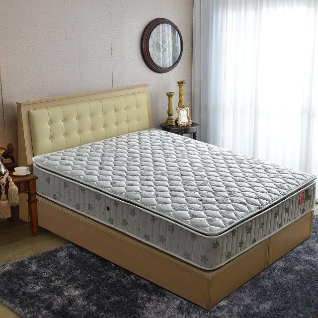 【睡芝寶】正三線-竹碳紗-蜂巢獨立筒床墊(單人3.5尺)