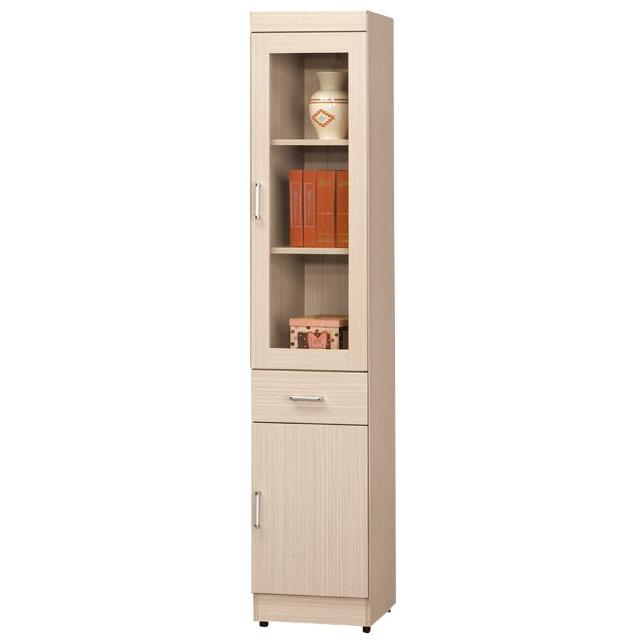 【Bernice】白橡色中抽1.3尺書櫥