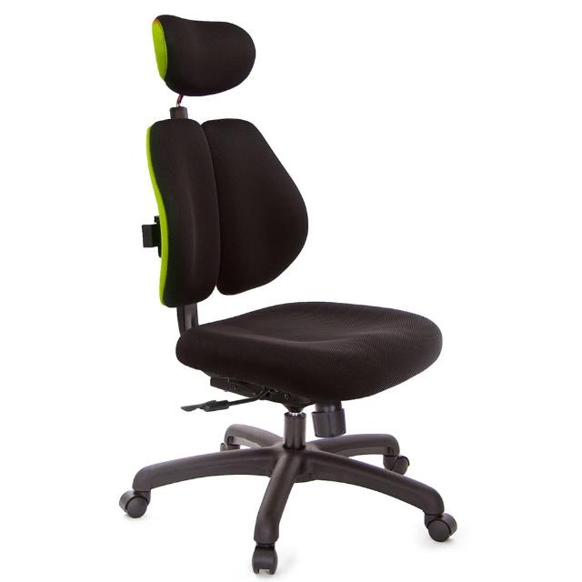 【吉加吉】高背 雙背涼感椅 TW-2995 F(黑色)
