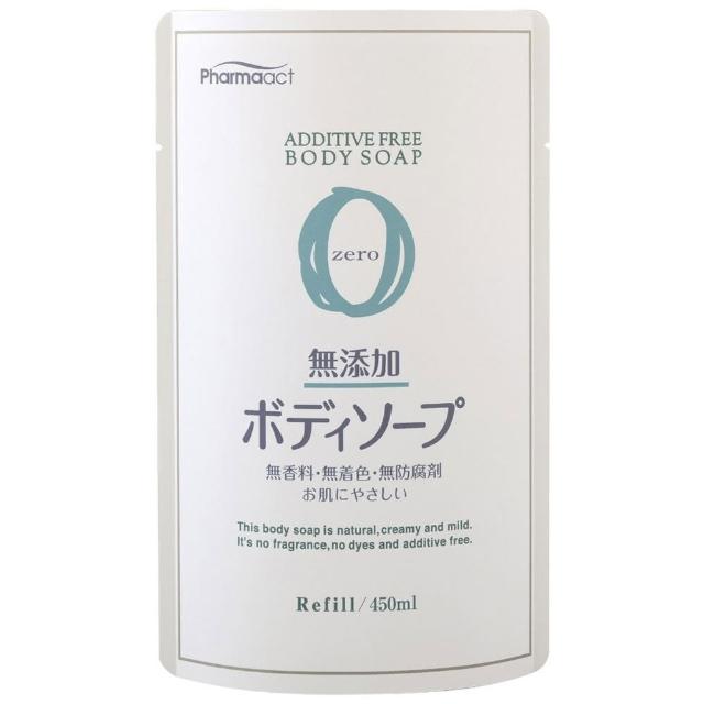 【熊野】無添加沐浴乳補充包-450ml