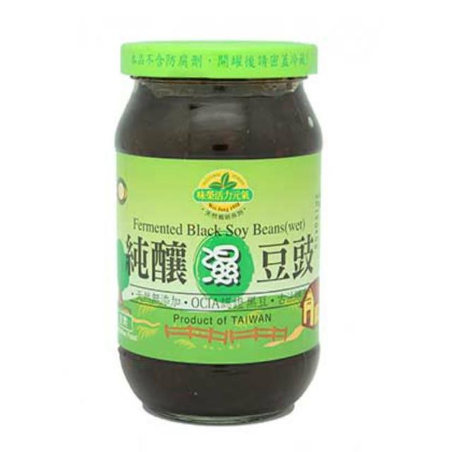 【味榮】純釀濕豆豉(400公克-瓶)
