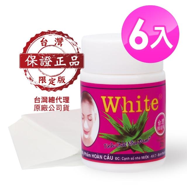 【White】鼻頭粉刺蘆薈膠 22g(6入)