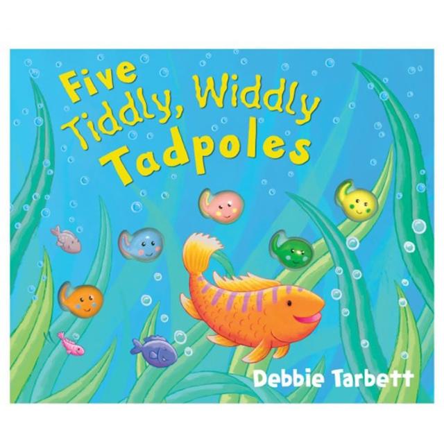 【Song Baby】Five Tiddly Widdly Tadpoles 五隻小蝌蚪探險記(精裝硬頁書)