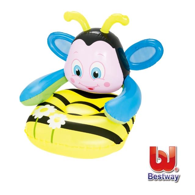 【酷博士】Bestway。Q版蜜蜂31x35x31兒童充氣沙發(75062)