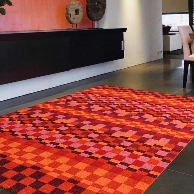 【Ambience】比利時infinity地毯- 方格(160x230cm)
