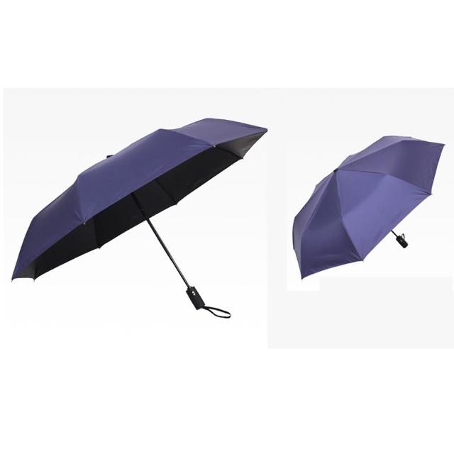 【PUSH! 好聚好傘】一鍵開收全自動遮陽傘防曬防紫外線雨傘晴雨傘(100CM I65)