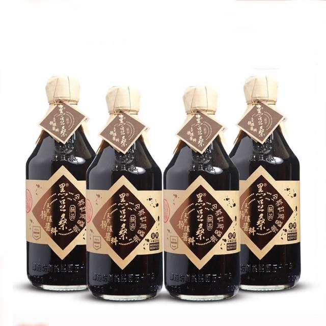 【黑豆桑】天然極品全能缸底醬油(4瓶-盒) 【黑豆桑】天然極品全能缸底醬油(4瓶-盒)