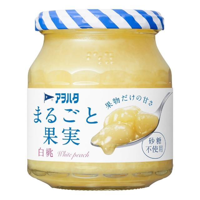 【Aohata】白桃果醬 無蔗糖(日本人氣第一) 【Aohata】白桃果醬 無蔗糖(日本人氣第一)