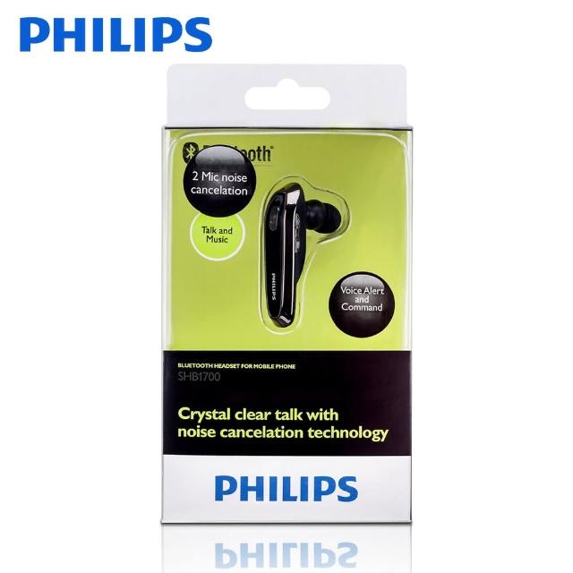 【PHILIPS 飛利浦】SHB1700-97 黑 入耳式藍芽耳機