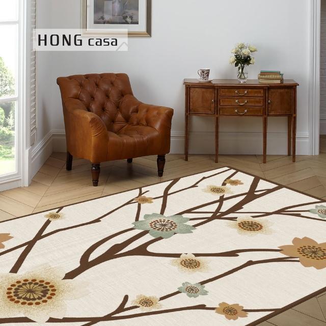 【范登伯格】法爾達 頂級立體雕花絲質地毯-花開(160x230cm)