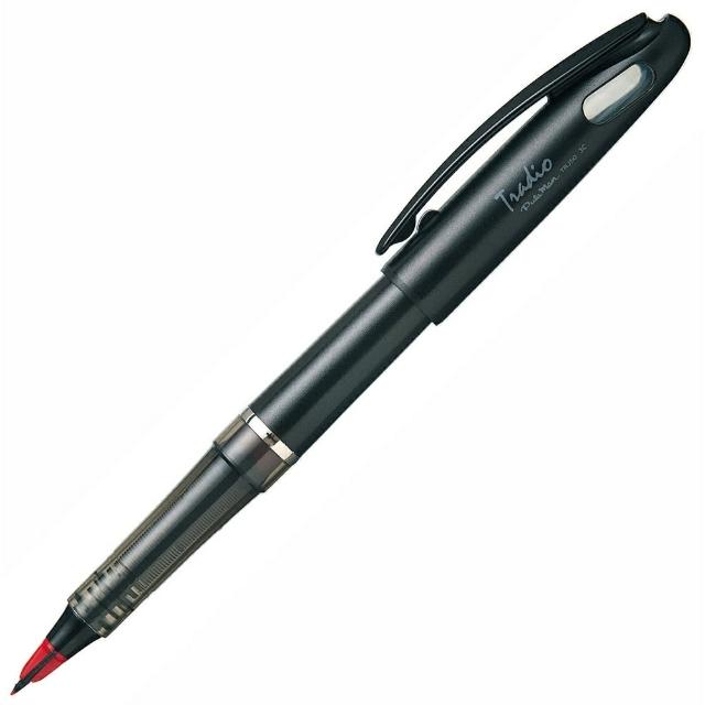 【PENTEL】百點TRJ50-B德拉迪塑膠鋼筆 紅 【PENTEL】百點TRJ50-B德拉迪塑膠鋼筆 紅