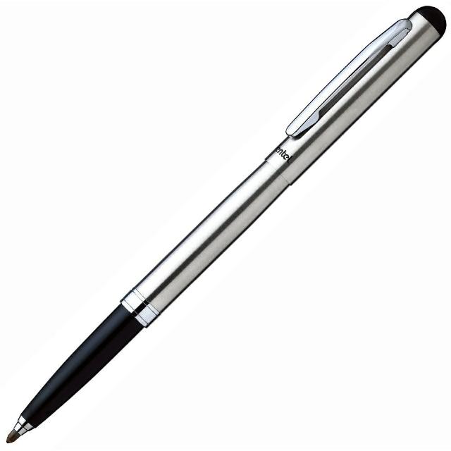 【PENTEL】百點R460不鏽鋼鋼珠筆0.6黑