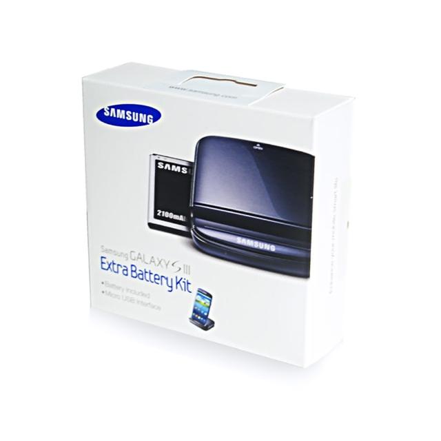 【SAMSUNG】GALAXY S3 i9300 原廠電池+電池座充(盒裝)