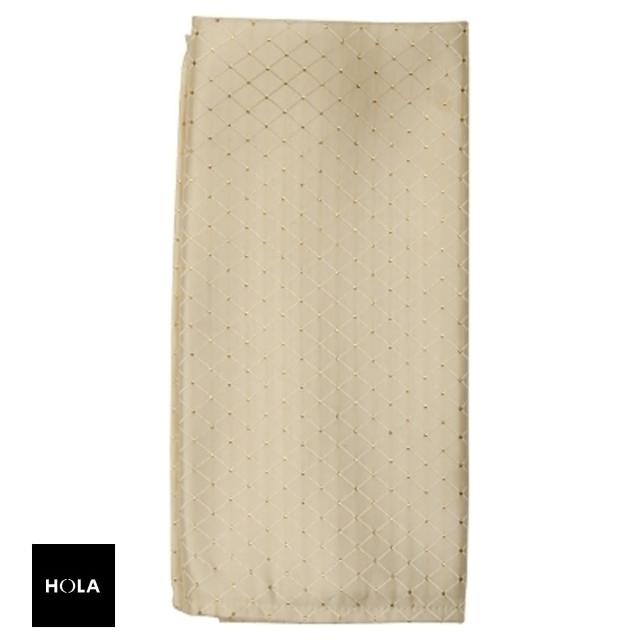 【HOLA】HOLA 晶亮防潑水餐巾45x45cm 米金色