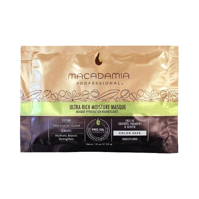 【Macadamia】Professional 瑪卡奇蹟油 超潤澤髮膜(30ml)