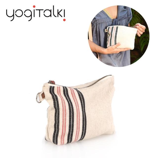 【yogiTalki】法國日光旅行 天然棉質小拉鍊收納袋