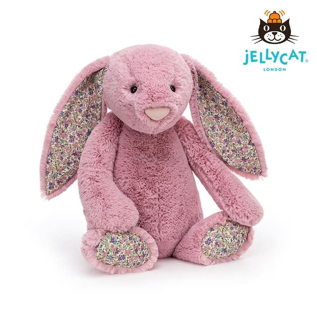 【JELLYCAT】36cm 兔子安撫玩偶(Blossom Tulip 碎花粉)