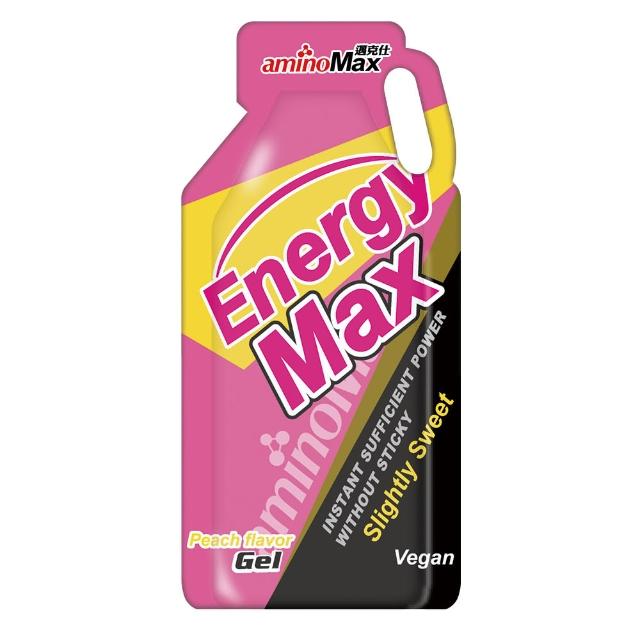 【AminoMax 邁克仕】EnergyMax Light能量包energy gel-水蜜桃口味 35g*30包(能量包)