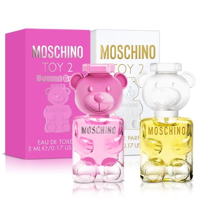 【MOSCHINO】組合-泡泡熊女性淡香水小香5ml(原廠公司貨)