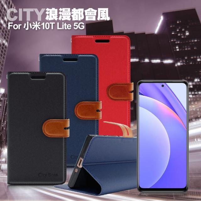 【CityBoss】For 小米10T Lite 5G 浪漫都會支架皮套