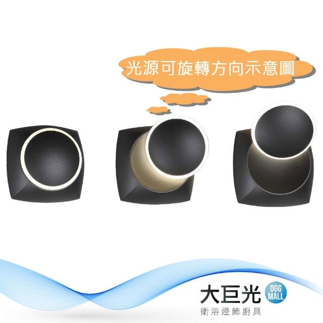 大巨光【大巨光】簡約風-附LED 6W單燈壁燈-小(ME-4391)