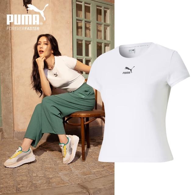 【PUMA】流行系列Classics貼身短袖T恤 女性 59957702