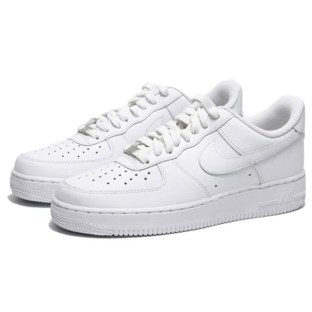 【NIKE 耐吉】休閒鞋 男鞋 白Force 全白 經典款 AIR FORCE1 AF1 CW2288-111